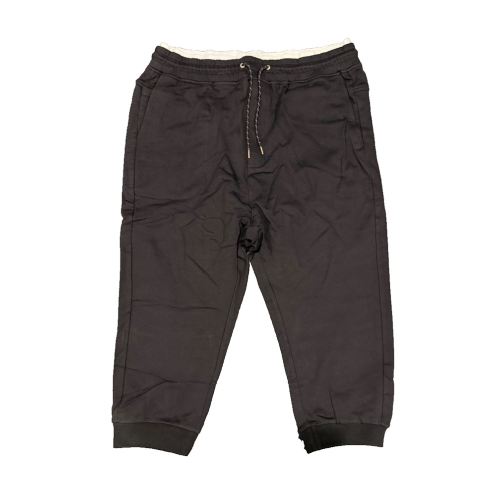 Tackma Grazer Crop Drawstring Cropped Jogger Pants Men’s Black Sz 3XL NEW
